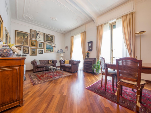 Splendido quadrilocale in Albaro – Via Nizza